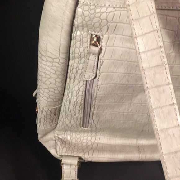 Croc embossed book bag - Picture 4 of 6